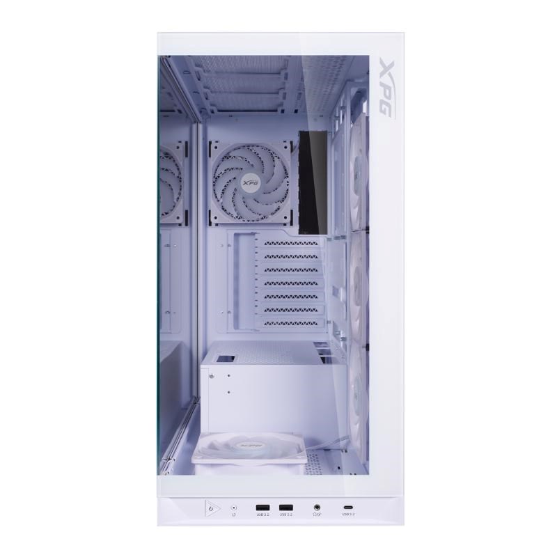 ADATA XPG case INVADER X BTF Mid-Tower,  bez zdroje,  5x 120mm Fan,  Bílá4 