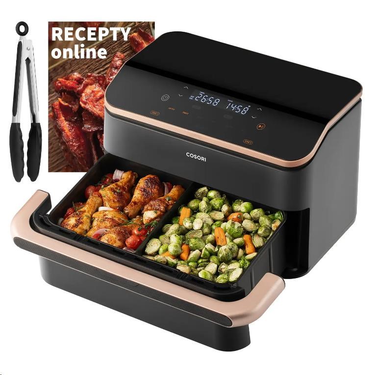 Cosori TF101S Dual blaze TwinFry 10l hozkovzdušná fritéza0 