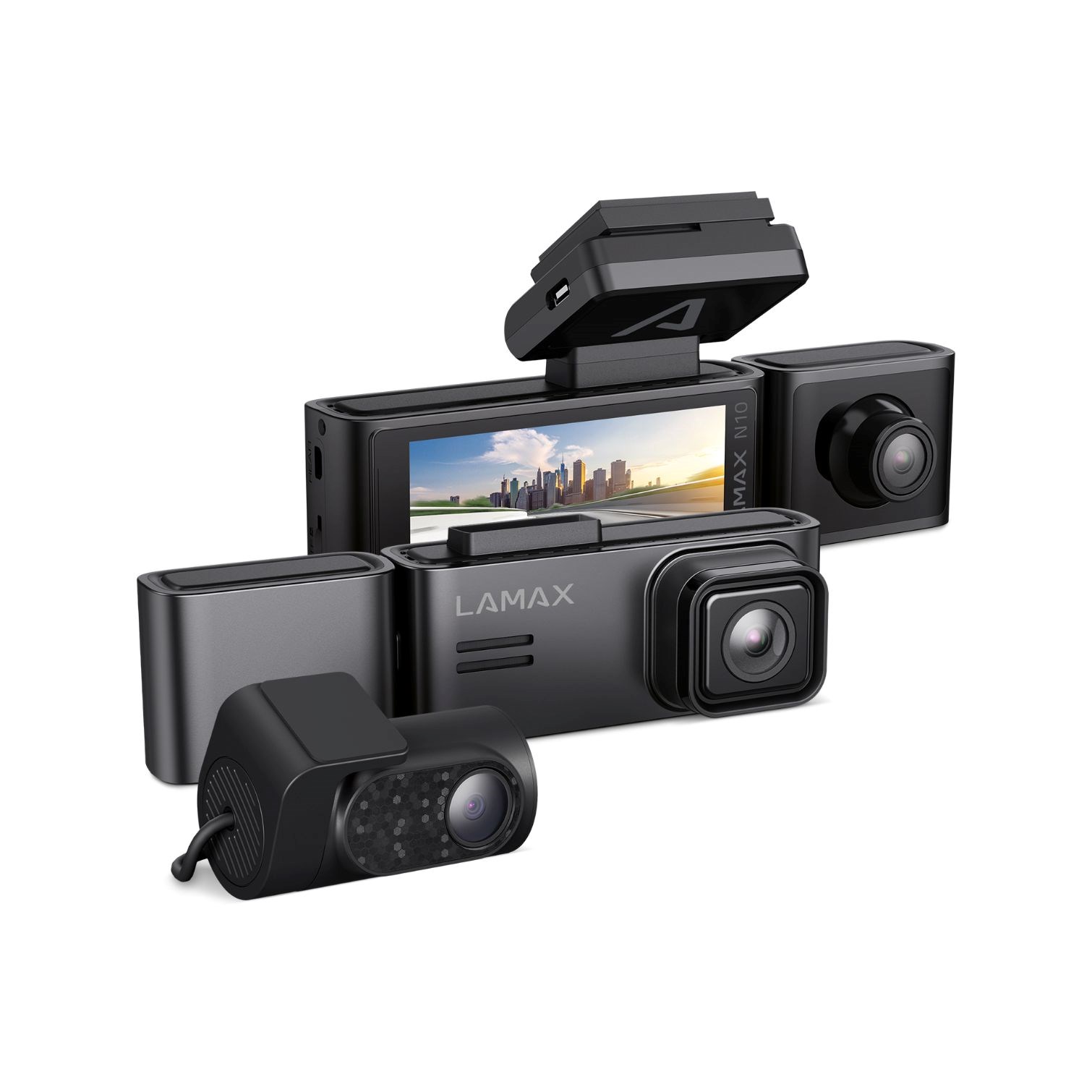 LAMAX N10 GPS 3in1 - kamera do auta4 