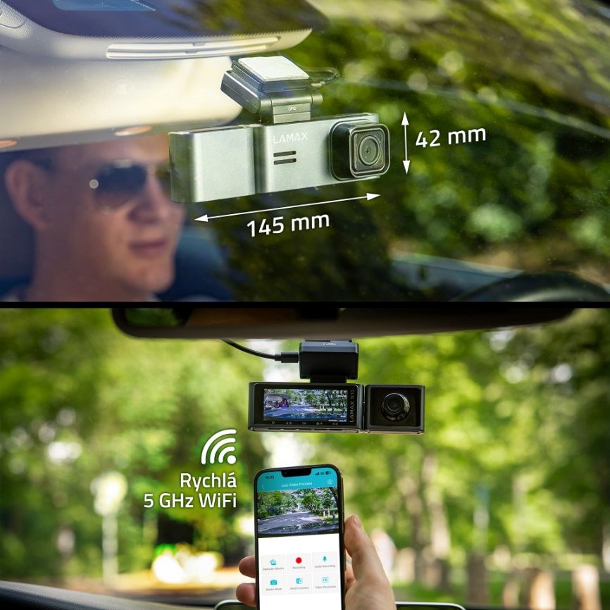 LAMAX N10 GPS 3in1 - kamera do auta7 