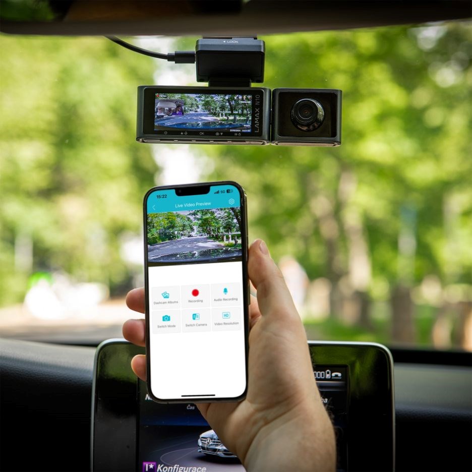 LAMAX N10 GPS 3in1 - kamera do auta3 