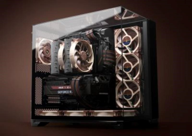 NOCTUA Chladič CPU NH-D15 G2 LBC,  2x 140mm,  LGA1851,  AM5,  hnědá/ stříbrná5 