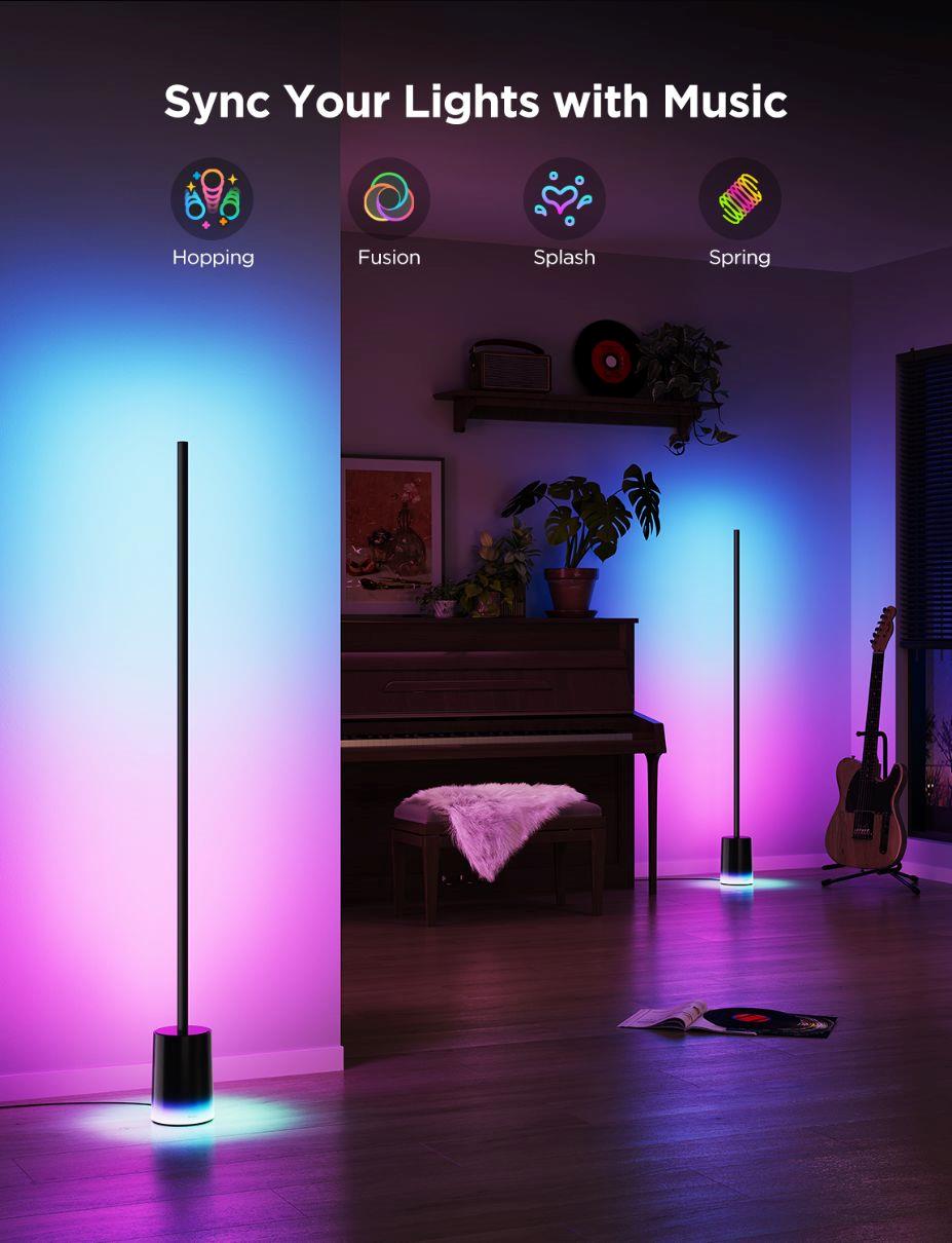Govee RGBICWW Floor Lamp 2 RGBICWW Matter + ovladač5 