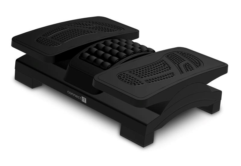 CONNECT IT Podložka pod nohy DoubleLegPad PRO For Health,  černá1 