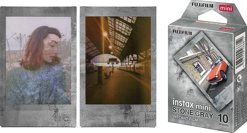 Fujifilm Film Instax Mini Stone Grey1 