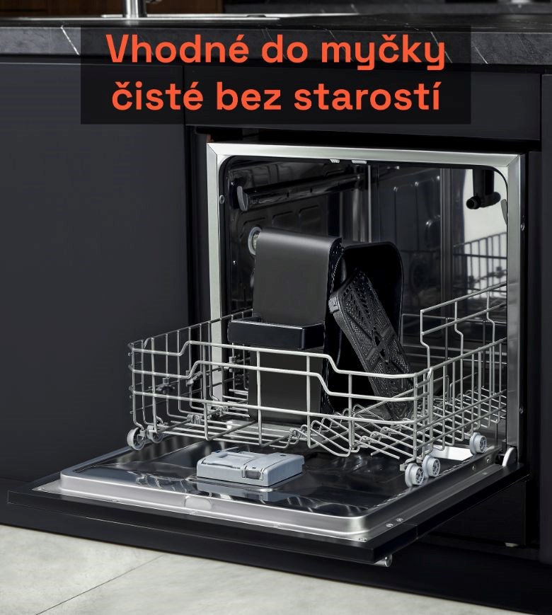 Cosori P653 PREMIUM II Plus Chef edition 6, 2l horkovzdušná fritéza,  černá8 