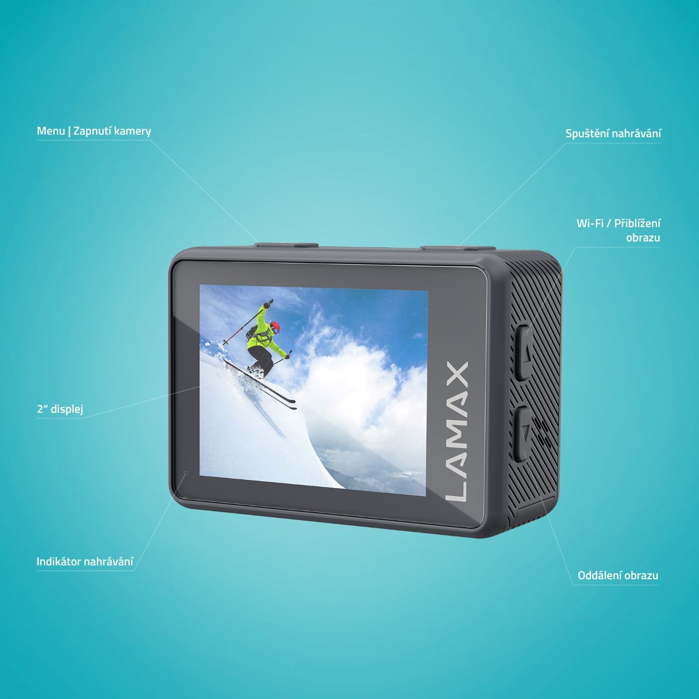 LAMAX X3.2 - akční kamera2 