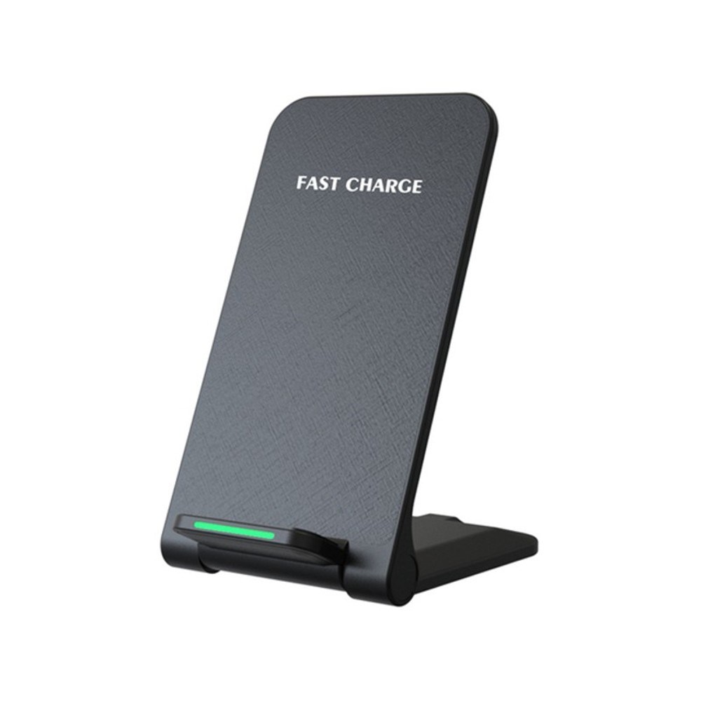 1stCOOL bezdrátová QI nabíječka H18,  skládací stojánek,  USB-C,  černá0 