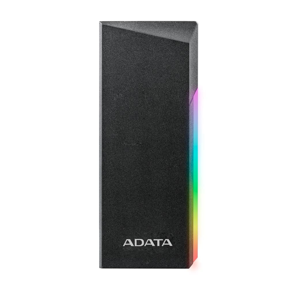 ADATA Externí box pro M.2 EC700G,  USB-C 3.2 Gen 2,  M.2 2230 /  2242 /  2280,  RGB,  černá0 