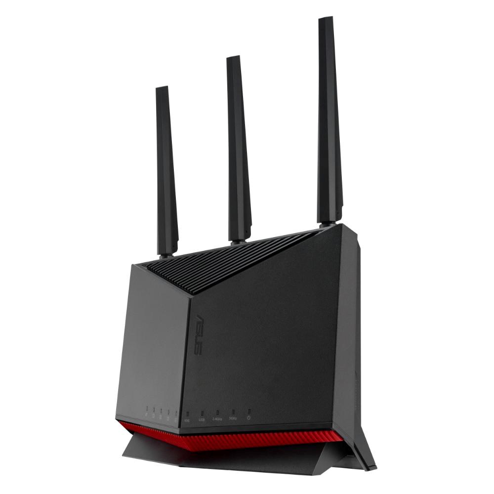ASUS Router RT-BE86U,  Herní WiFi7 Router,  AiMesh,  2xWAN,  3xLAN,  1xUSB 3.26 