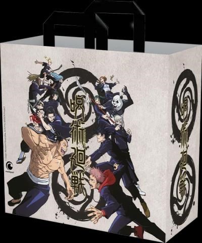 Konix Jujutsu Kaisen beige Shopping Bag1 