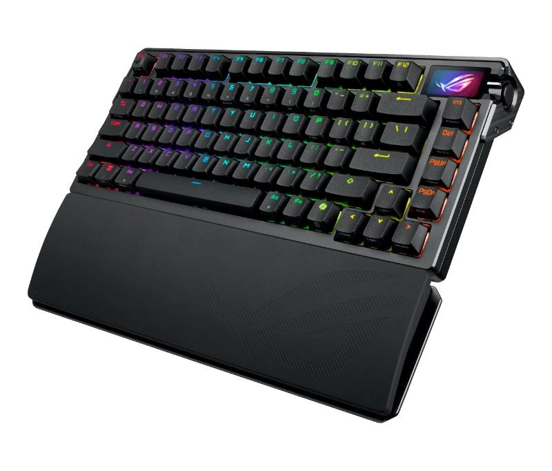 ASUS Klávesnice ROG Azoth Extreme,  Mechanická,  Bezdrátová BT,  RF 2.4GHz,  US,  černá4 