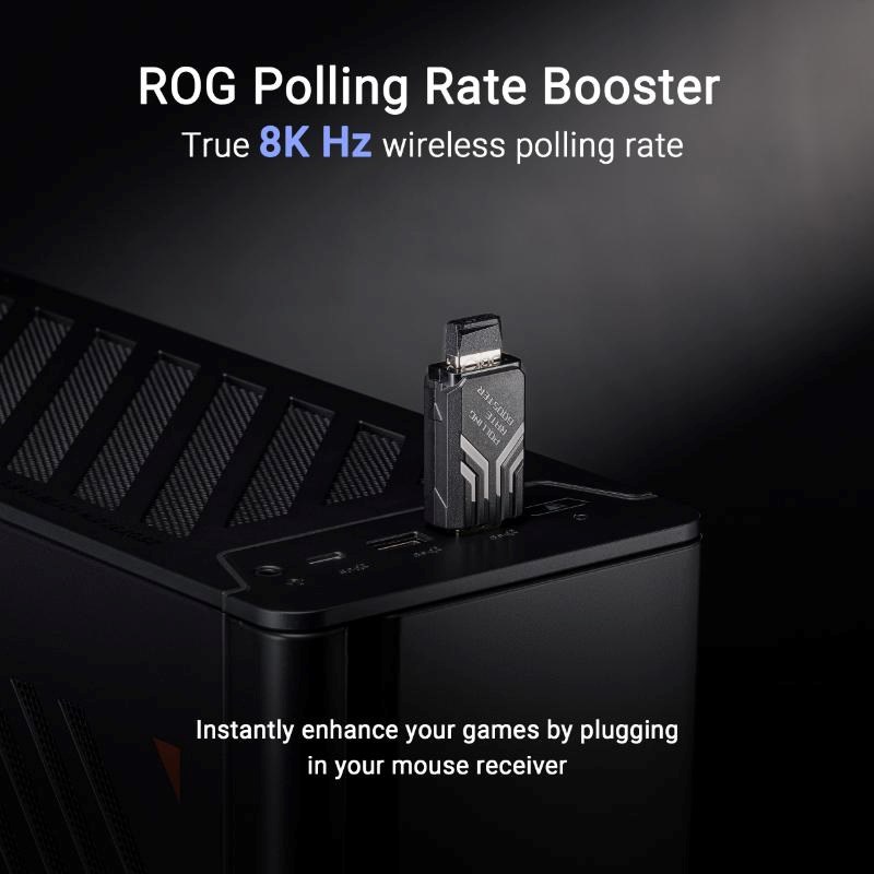 ASUS Herní myš ROG Harpe Ace Extreme,  Bezdrátová BT,  RF 2.4GHz,  černá9 
