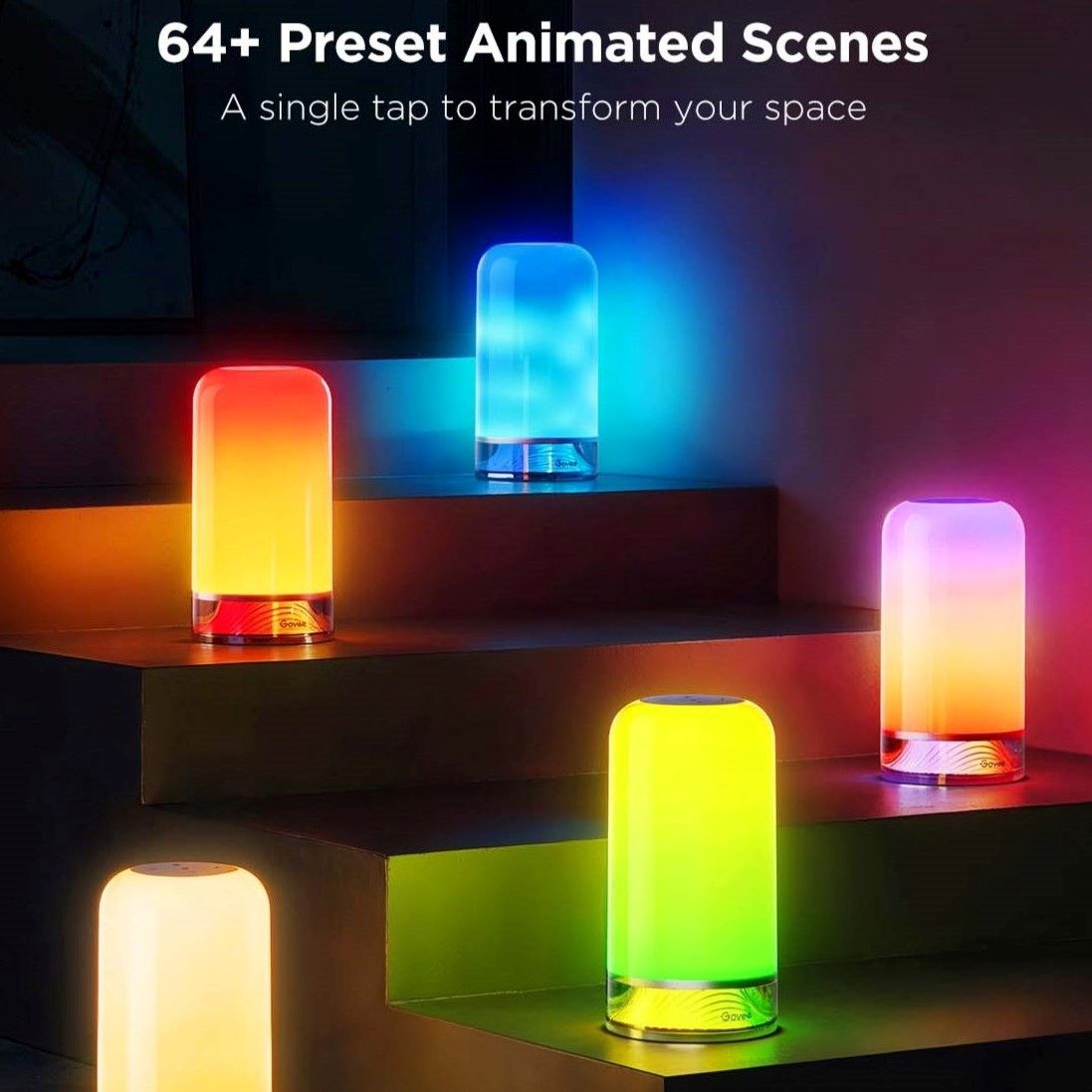 Govee Table Lamp 2 RGBW Stolní lampa Matter5 
