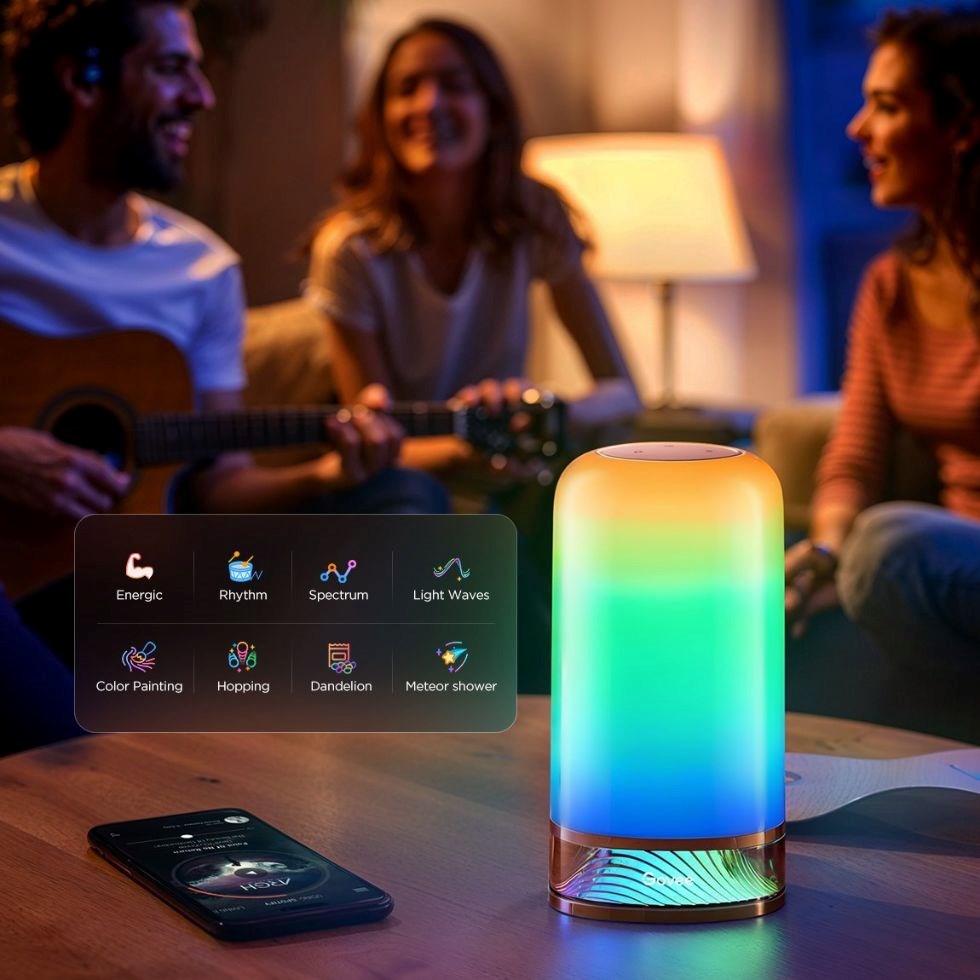 Govee Table Lamp 2 RGBW Stolní lampa Matter4 