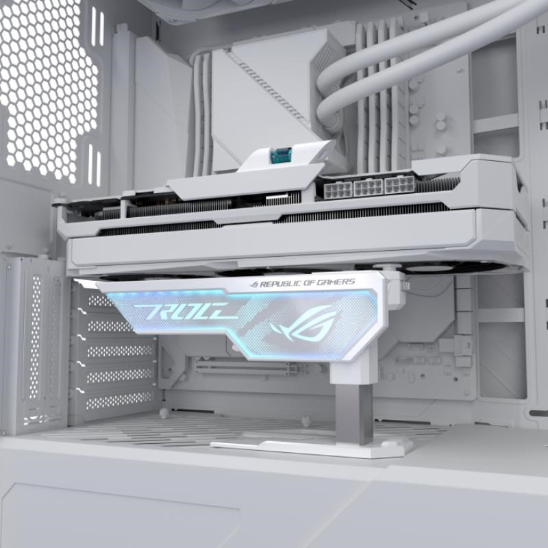 ASUS držák VGA ROG Herculx Graphics Card Holder (XH01),  Bílá8 