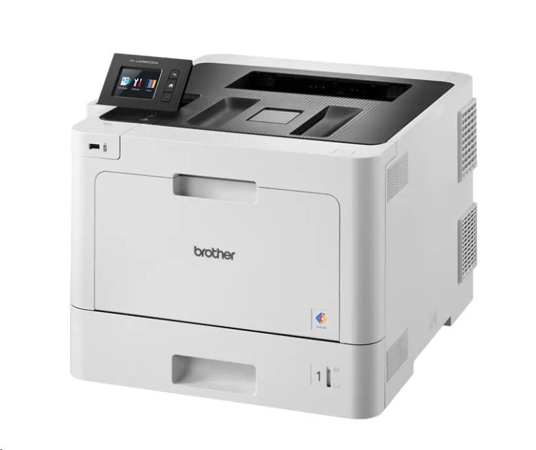 BAZAR - BROTHER tiskárna color laserová HLL-8360CDW- A4, 31ppm,  2400x600,  USB 2.0,  LAN,  WiFi,  250+50listů - open box1 