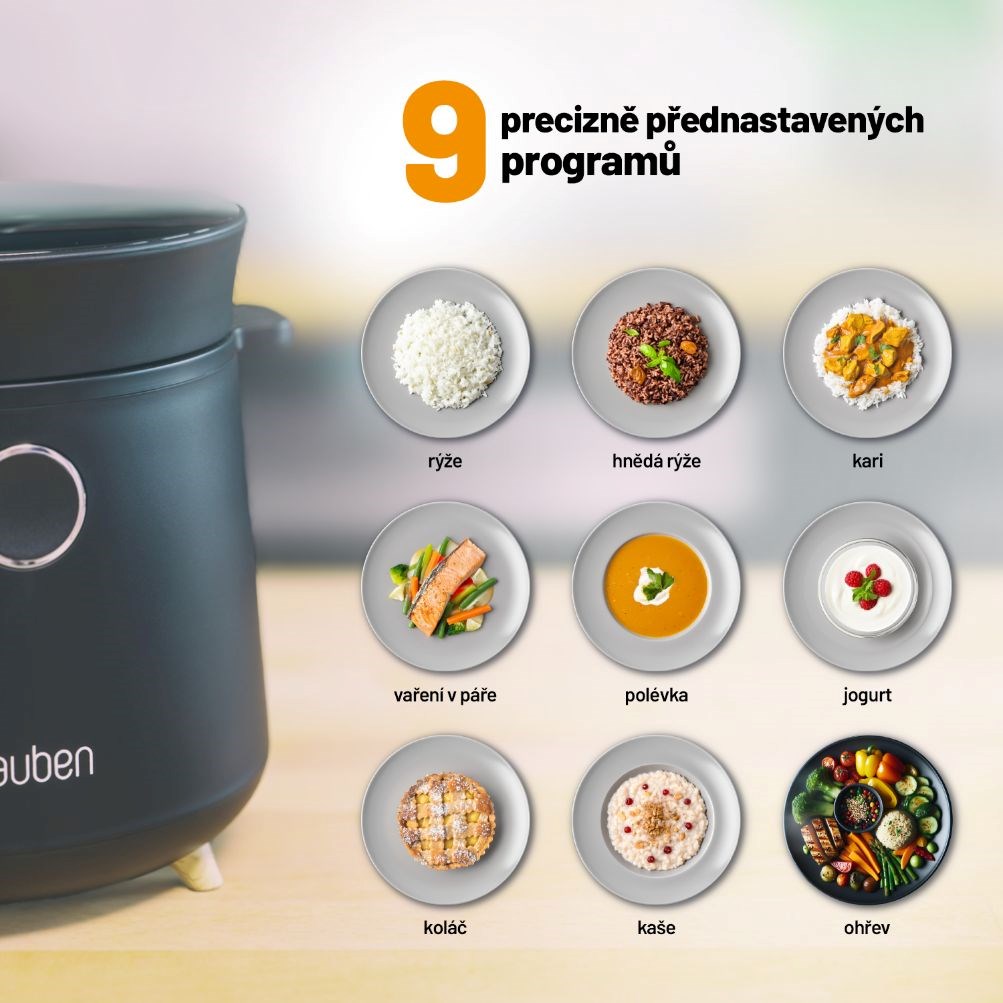 Lauben Multifunction Rice Cooker 1500BW - rýžovar1 