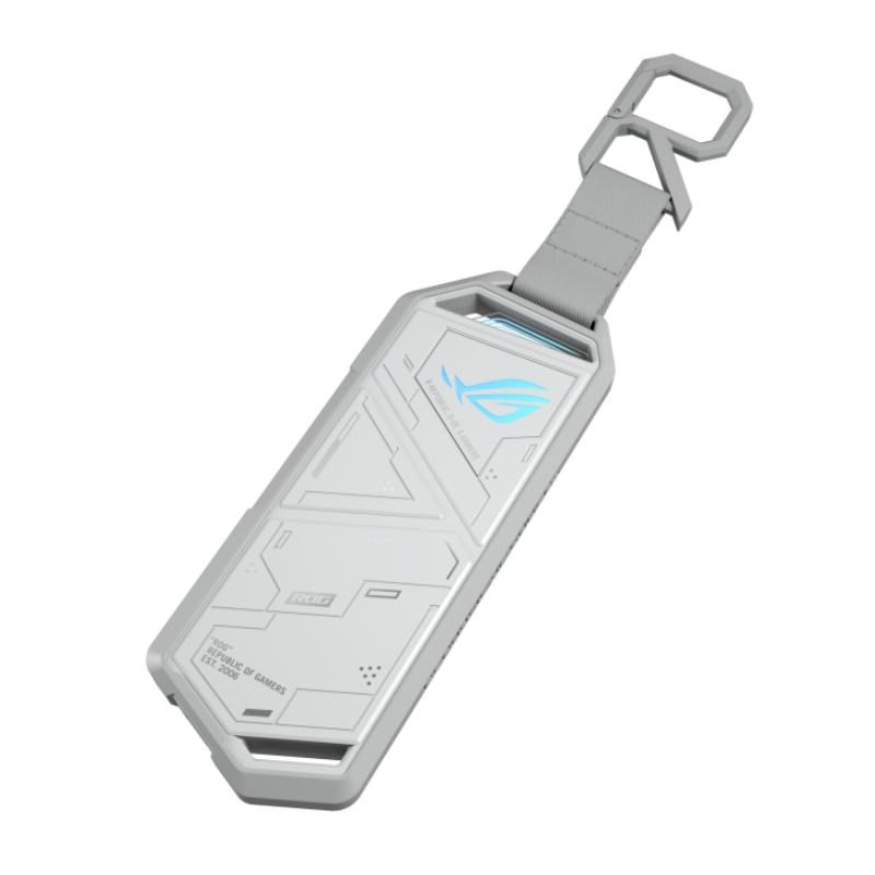 ASUS STRIX ARION biely M.2 NVMe Alu SSD 10 Gbps USB-C/ A case (ESD-S1C)