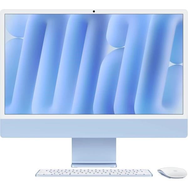 Apple iMac 24"" 4.5K display M4 chip 10-core CPU and 10-core GPU,  24GB,  512GB SSD - Blue0 