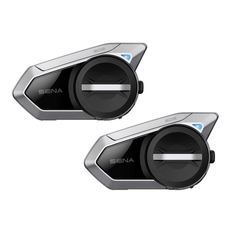 SENA bluetooth handsfree headset 50S,  dosah 2 km,  sada 2 jednotek2 