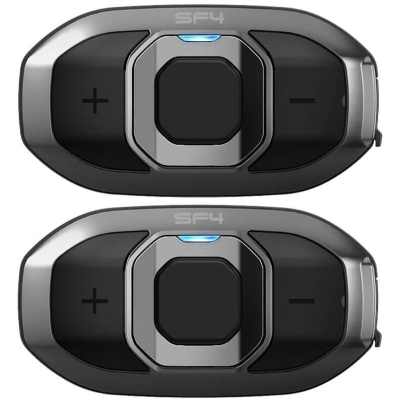 SENA bluetooth handsfree headset SF4,  dosah 1, 2 km,  sada 2 jednotek1 