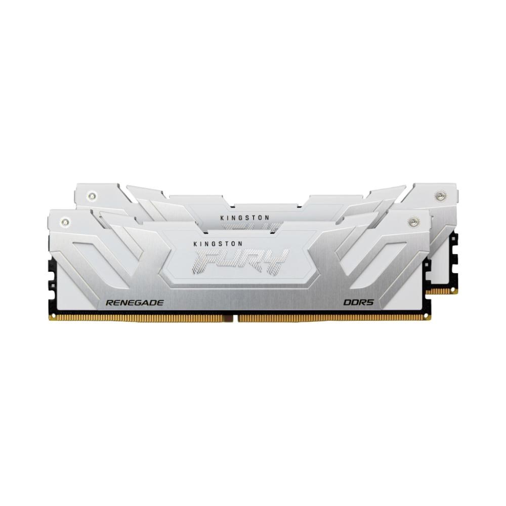 Kingston FURY Renegade/ CUDIMM DDR5/ 48GB/ 8400MHz/ CL40/ 2x24GB/ White