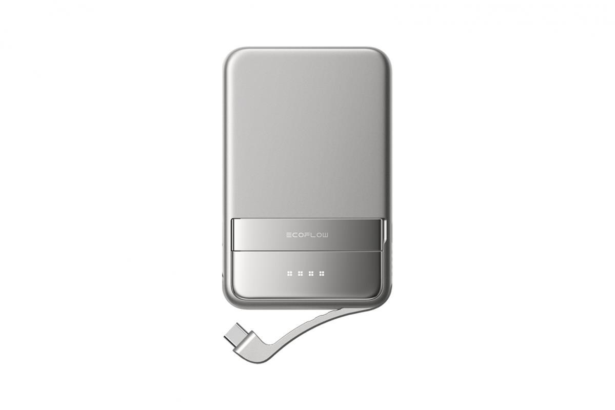 EcoFlow RAPID Magnetic Power Bank (5000mAh) - Stříbrná1 