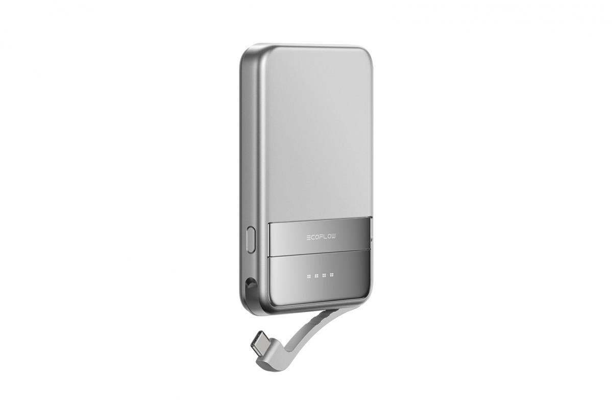 EcoFlow RAPID Magnetic Power Bank (5000mAh) - Stříbrná2 