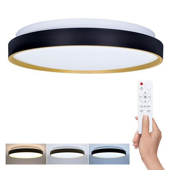 Solight LED osvětlení s dálkovým ovladačem Cala,  48W,  3360lm,  38cm,  změna chromatičnosti,  stmívatelné0 