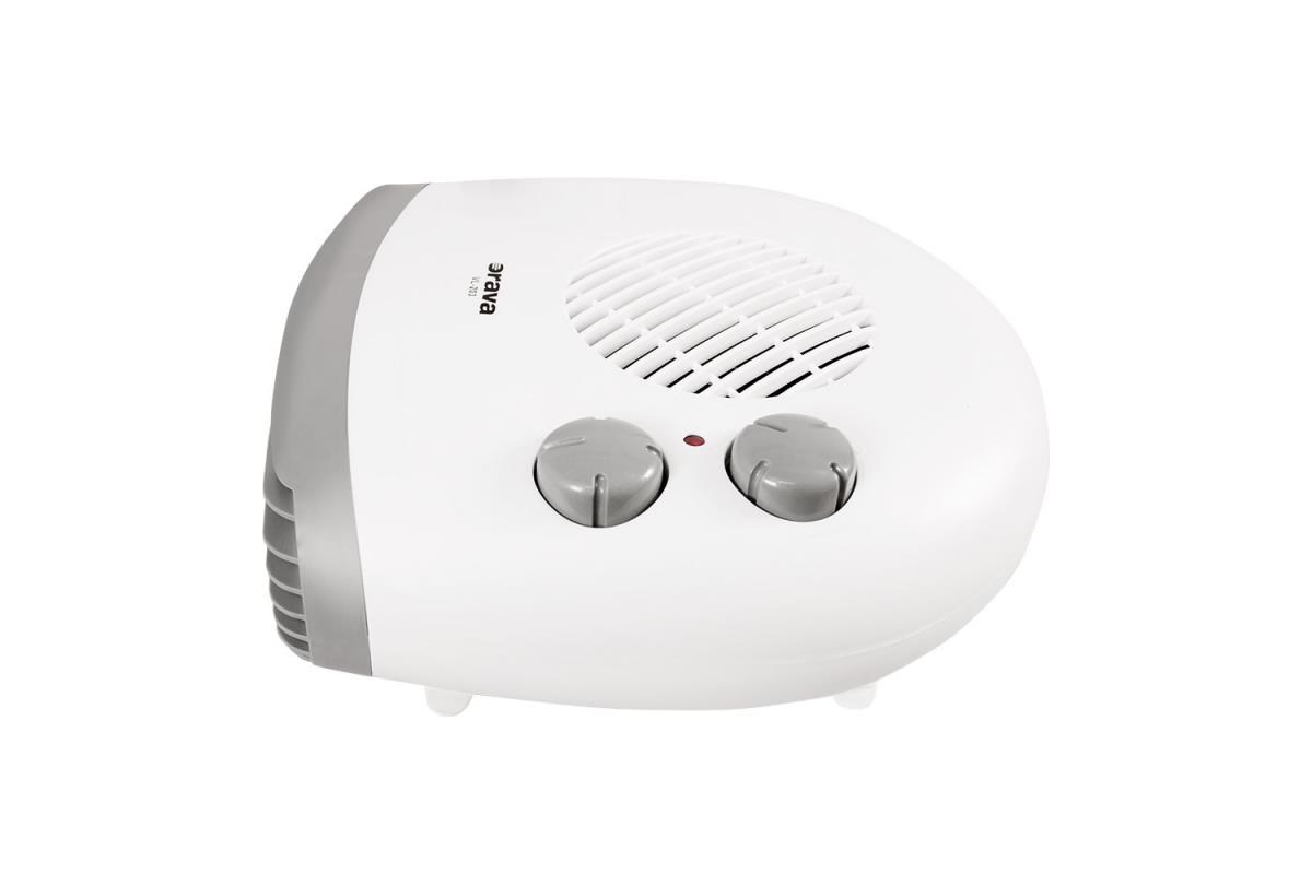 Orava VL-203 horkovzdušný ventilátor,  1000-2000 W,  přepínač výkonu,  15-20 m2,  2 úrovně výkonu,  bílá2 