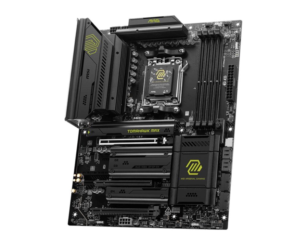 MSI MB Sc AM5 MAG B850 TOMAHAWK MAX WIFI,  AMD B850,  4xDDR5,  1xHDMI,  WiFi,  ATX2 