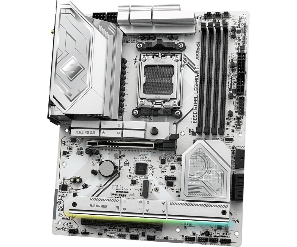 ASRock MB Sc AM5 B850 Steel Legend WiFi,  AMD B850,  4xDDR5,  1xHDMI,  WiFi,  ATX3 
