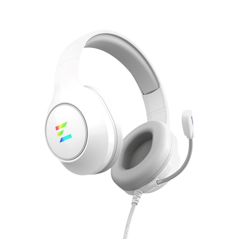 ZALMAN headset ZM-HPS310 RGB,  Herní,  Drátový USB,  7.1,  bílá2 