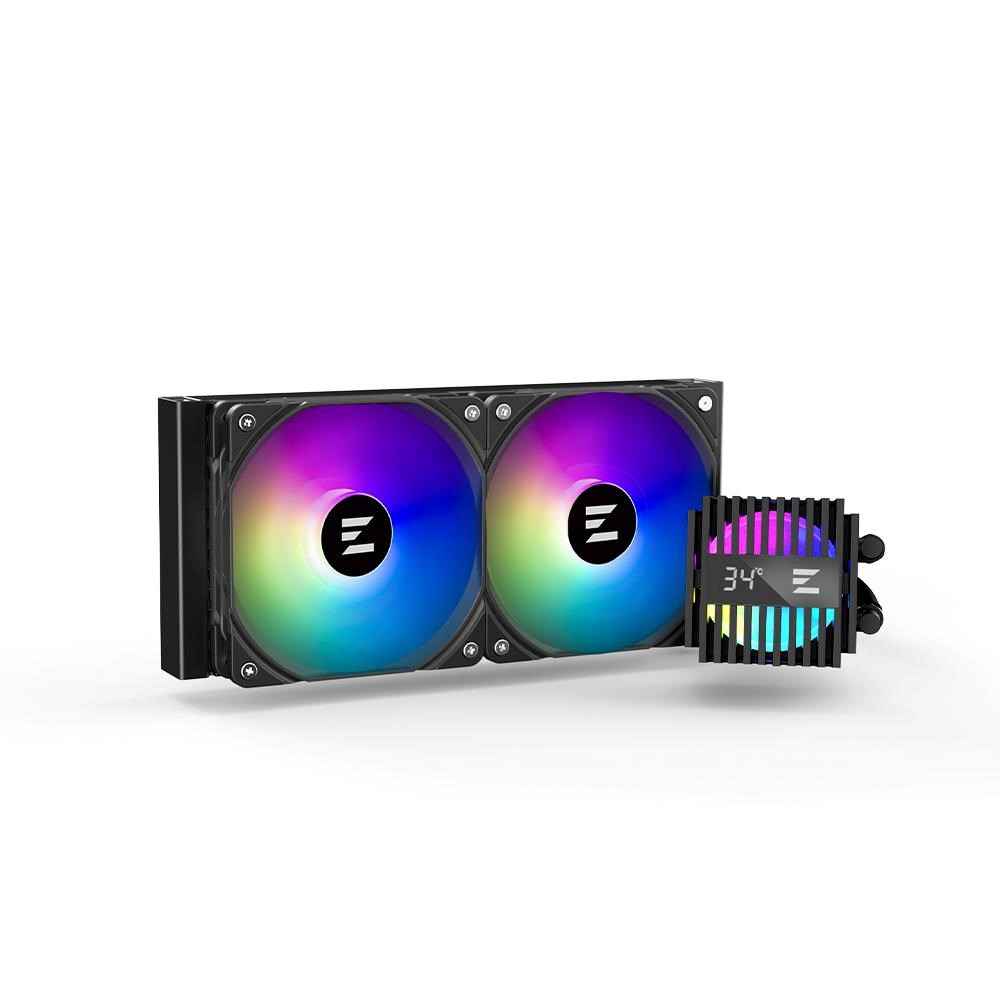 ZALMAN vodní chladič Alpha2 A24,  2x120mm,  PWM,  ARGB,  LGA1851,  AM50 