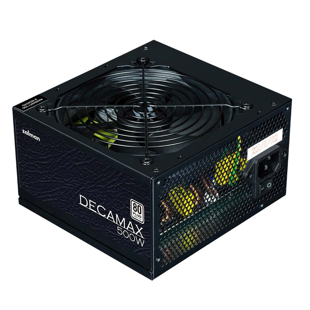 ZALMAN zdroj Decamax,  500W,  120mm,  80Plus,  černá1 