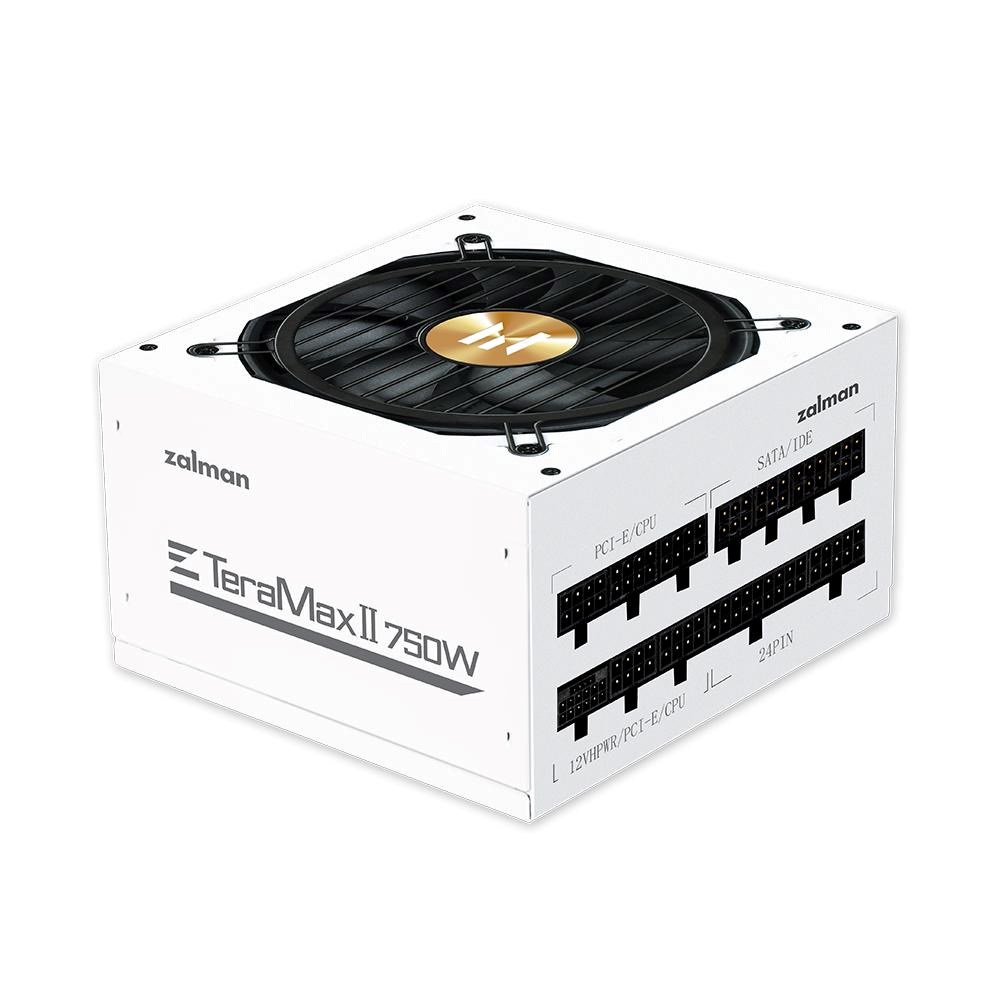 ZALMAN zdroj TeraMax II,  750W,  120mm,  80Plus Gold,  Plně Modulární,  ATX 3.0,  bílá1 