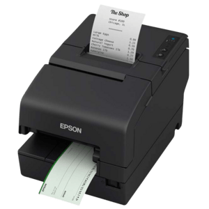 Epson TM-H6000VI,  cutter,  MICR,  USB,  RS232,  Ethernet,  OPOS,  ePOS,  black0 