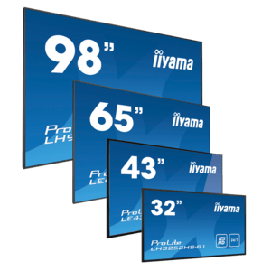 iiyama ProLite LFDs,  109, 2 cm (43""),  4K,  USB,  kit,  black0 