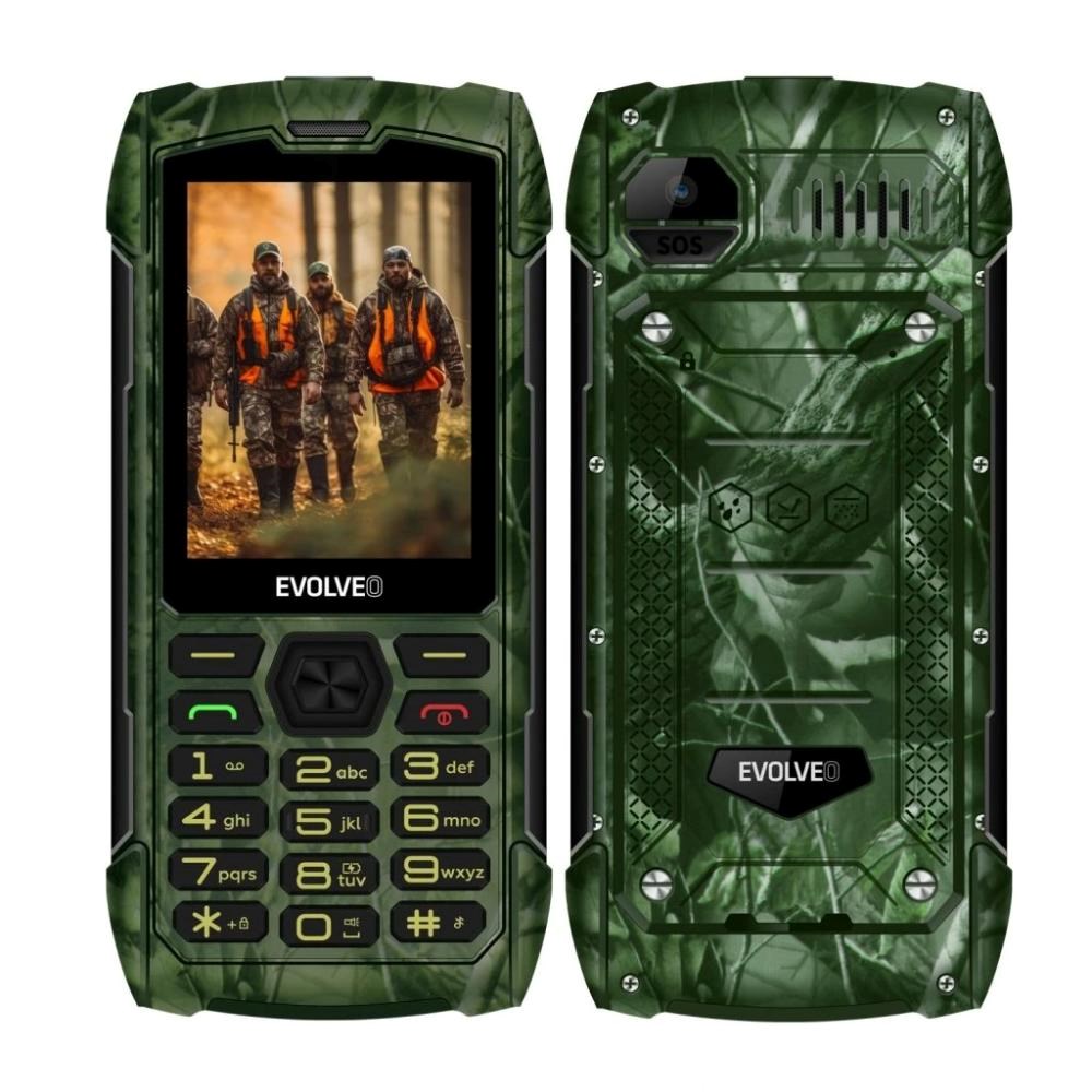 EVOLVEO StrongPhone H1, IP68 odolný Dual SIM telefón, 2, 8