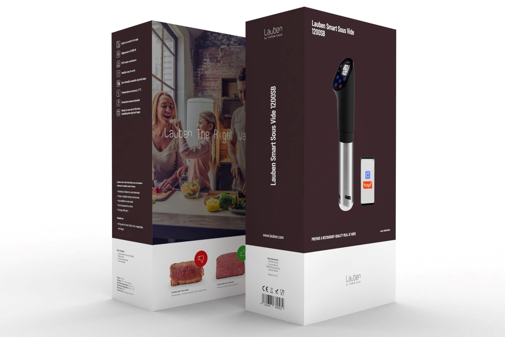 Lauben Smart Sous Vide 1200SB9 
