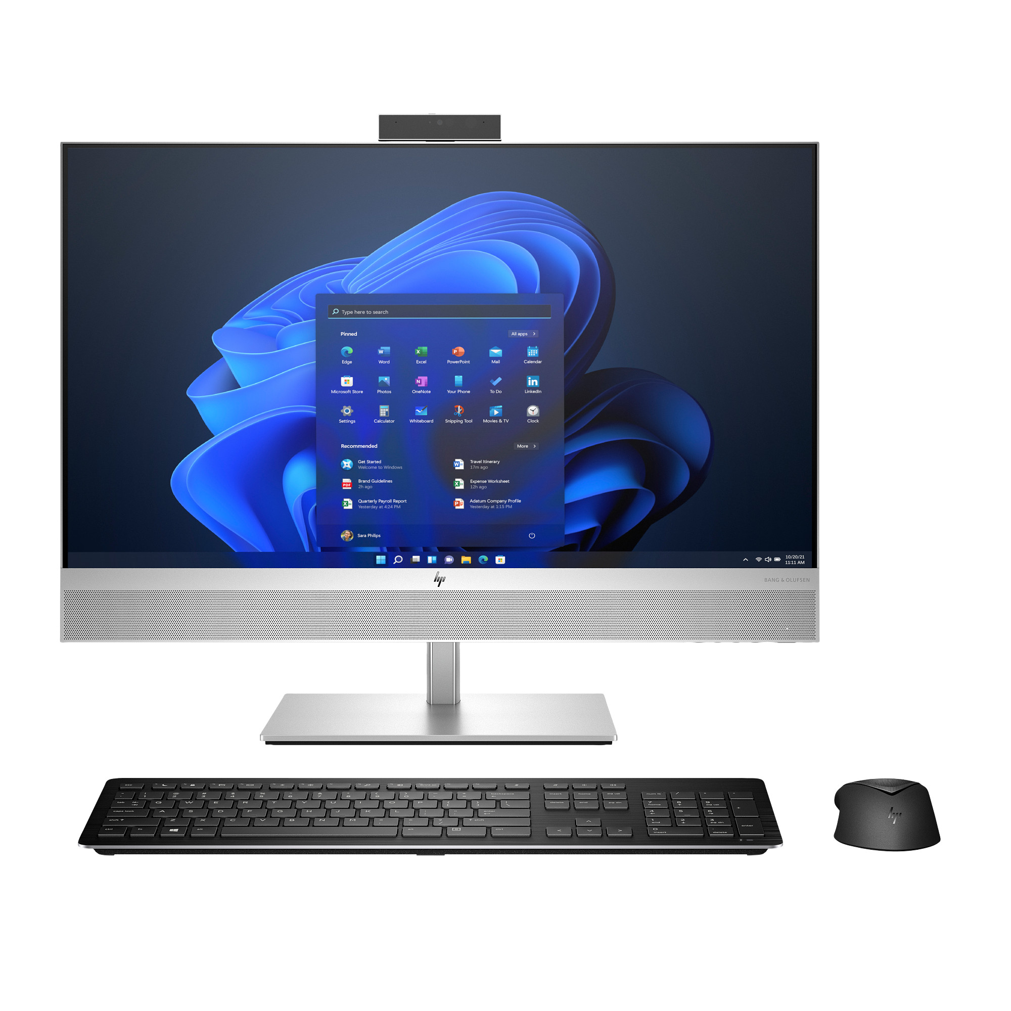 HP AiO EliteOne 870G9 27 T QHD i7-14700, 1x32GB,  1TBm.2, WiFi 6evPro+BT, wrls kl.a myš, MCR,  noDVD, 240Wpl., Win11Pro2 