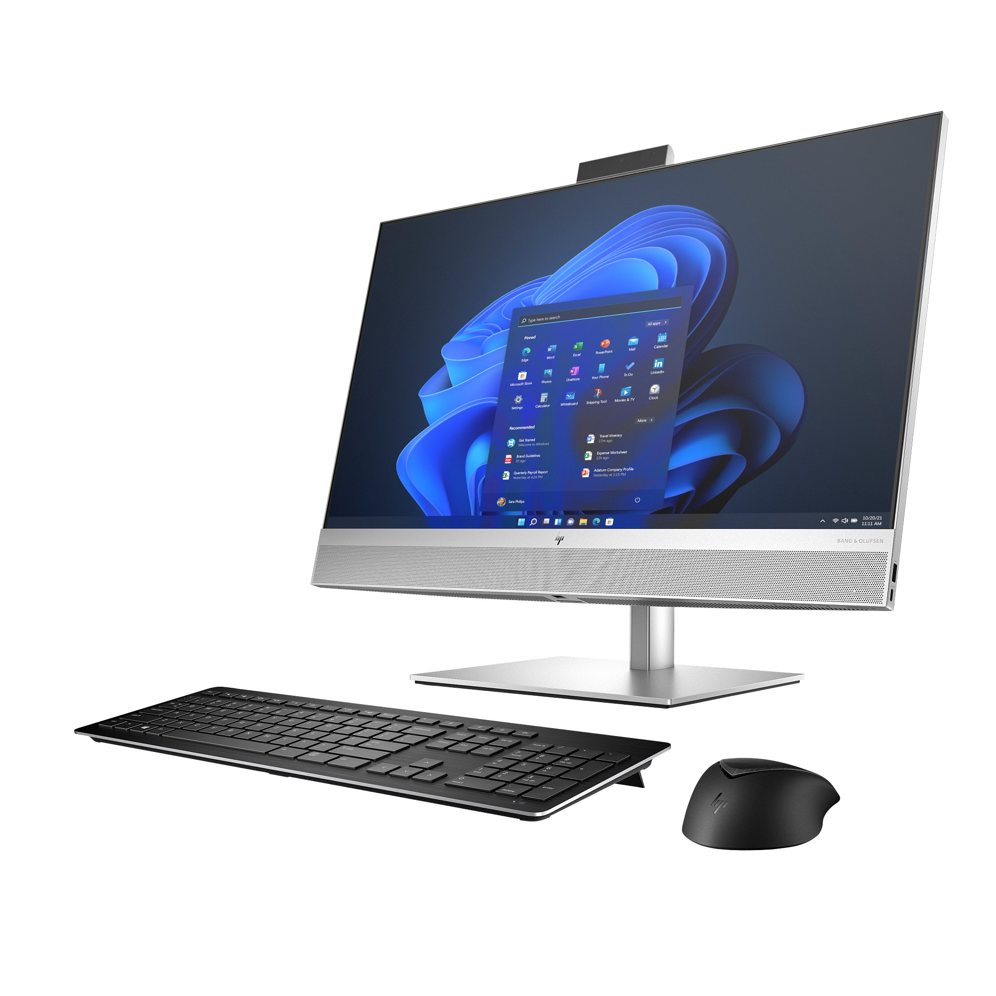 HP AiO EliteOne 870G9 27 T QHD i7-14700, 1x32GB,  1TBm.2, WiFi 6evPro+BT, wrls kl.a myš, MCR,  noDVD, 240Wpl., Win11Pro6 