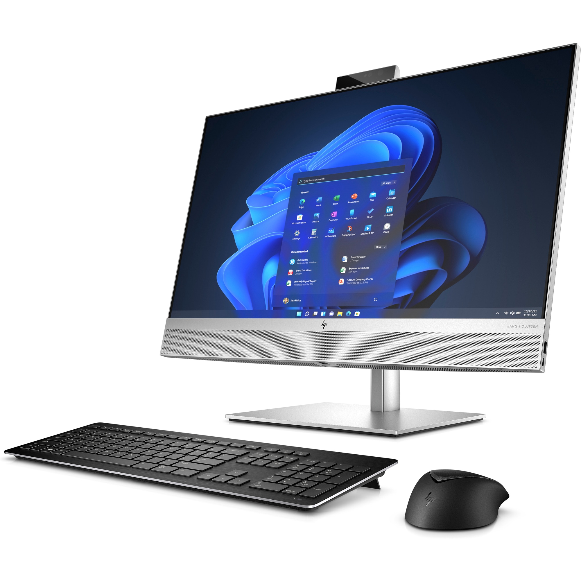 HP AiO EliteOne 870G9 27 T QHD i7-14700, 1x32GB,  1TBm.2, WiFi 6evPro+BT, wrls kl.a myš, MCR,  noDVD, 240Wpl., Win11Pro8 