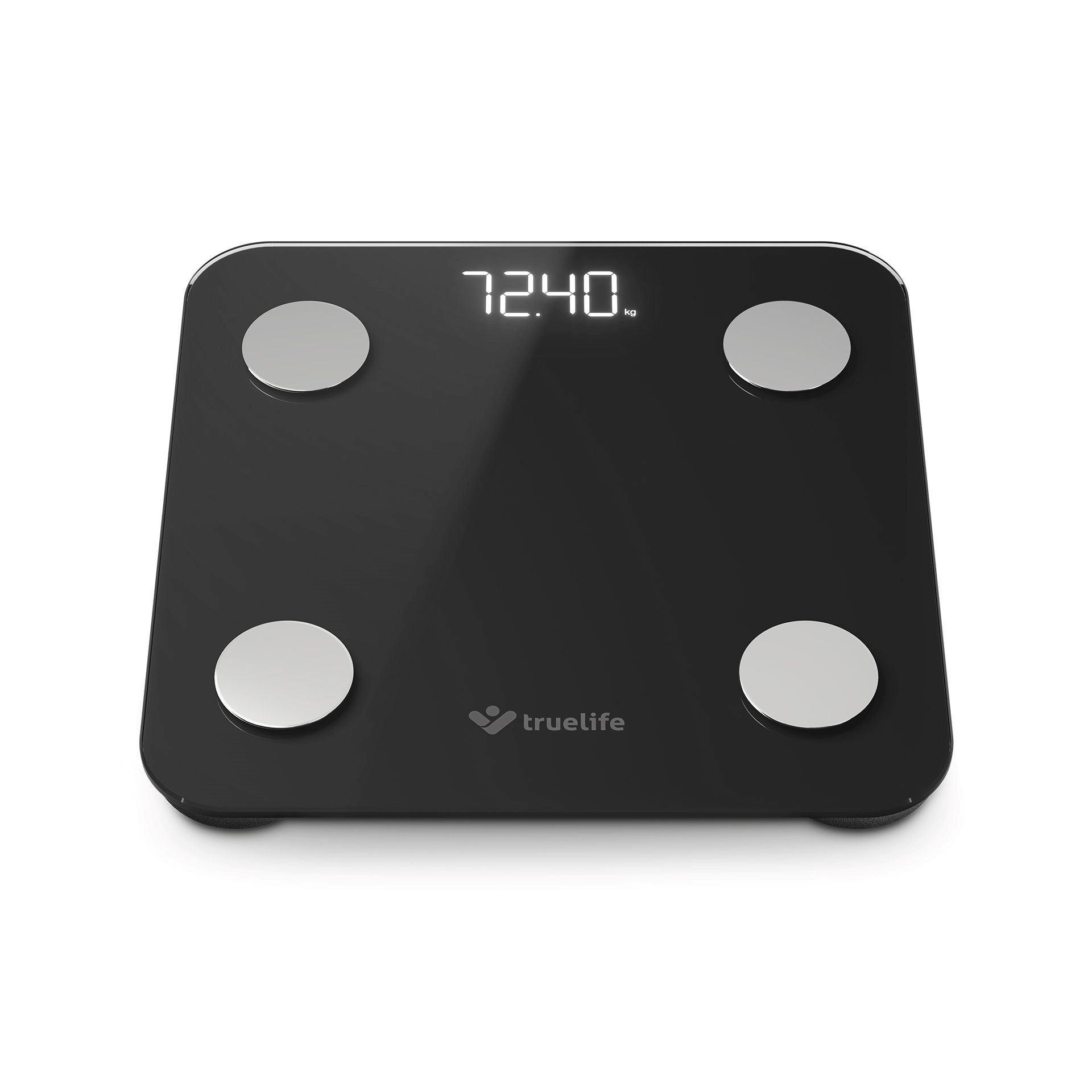 TrueLife FitScale W1 BT Black - bioelektrická impedanční bluetooth váha3 
