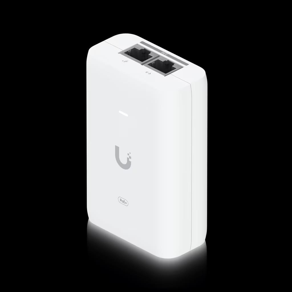 UBNT UACC-PoE+-2.5G - 2.5Gbitový PoE injektor 48V/ 0, 65A (30W),  bílý0 