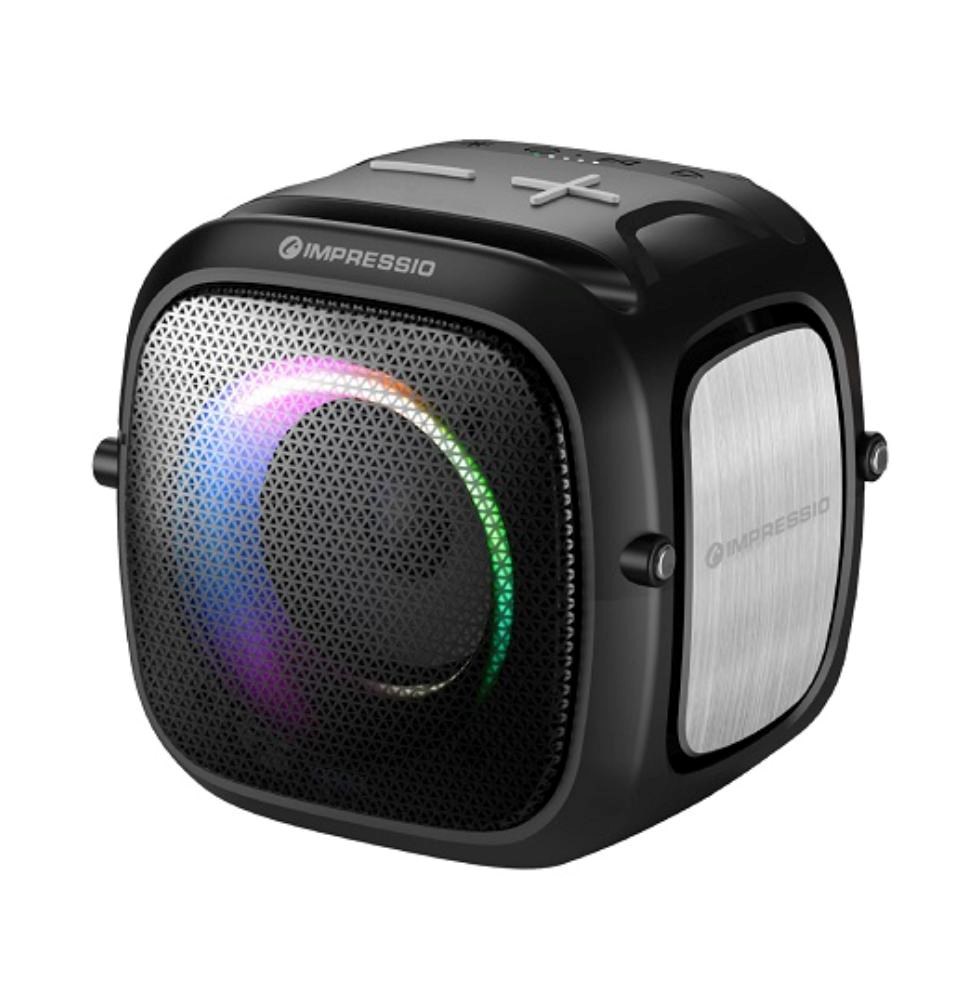 C-TECH repro Impressio Qubis Mini,  Party,  5W,  černá0 
