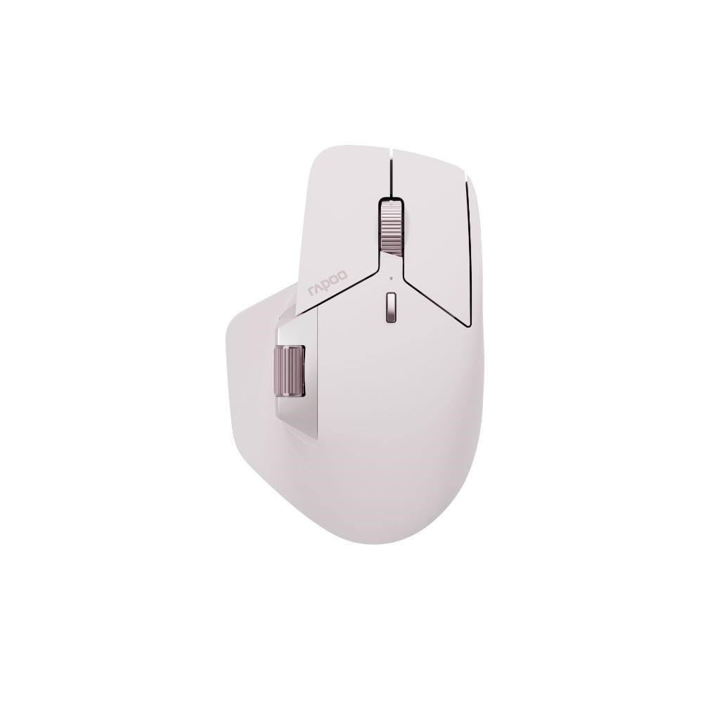 RAPOO Myš MT760M,  Multi-mode,  Bezdrátová,  Optická,  Růžová4 