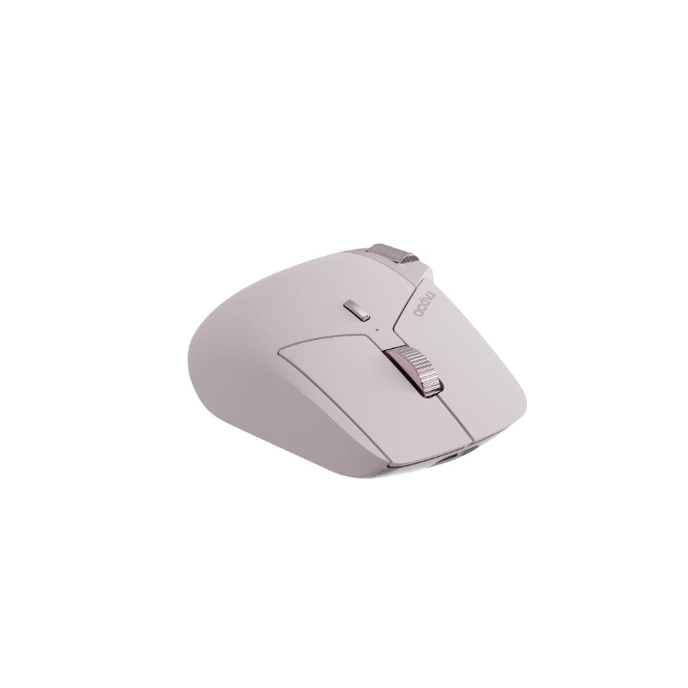 RAPOO Myš MT760M,  Multi-mode,  Bezdrátová,  Optická,  Růžová3 