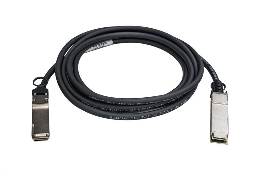 QNAP CAB-NIC40G30M-QSFP DAC twinax kabel (3m, 2xQSFP+)0 